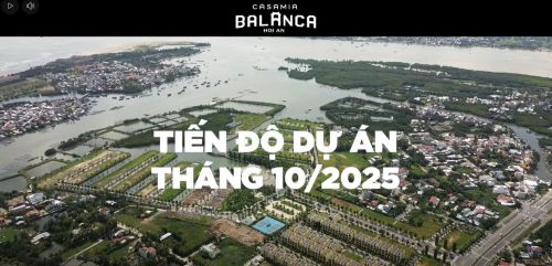 CASAMIA BALANCA HOI AN – CÔNG TRƯỜNG NHỘN NHỊP TỪNG NGÀY